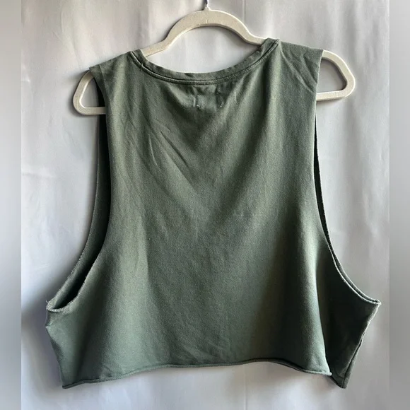 Aerie OFFLINE Cropped Muscle Tank Top | Size XL - Picture 2 of 4